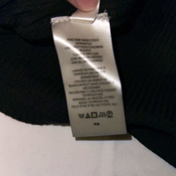 Free people black sweater. - Picture 9 of 9